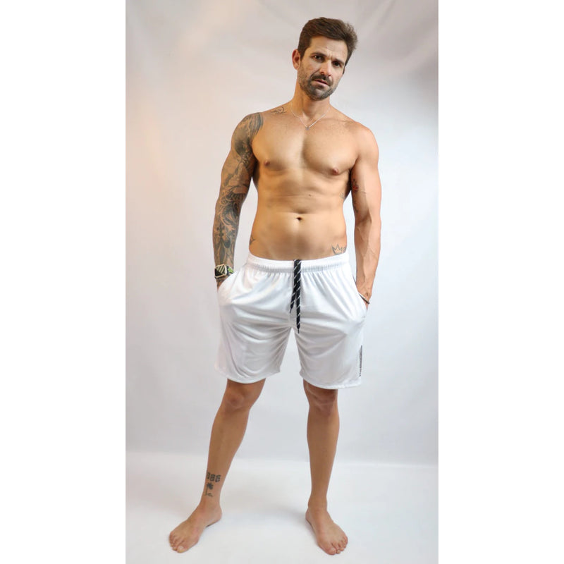 Bermuda Masculina Dry Fit Lisa Treino Academia Corrida