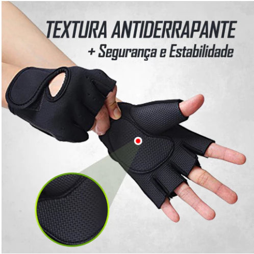 Par De Luva Para Academia Neoprene Treino Musculação Feminina Masculina PRONTO ENTREGA