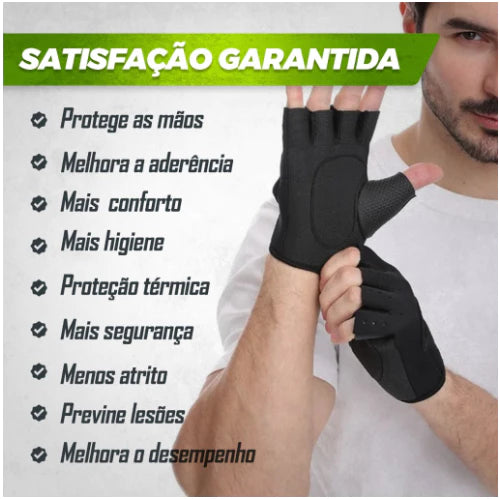 Par De Luva Para Academia Neoprene Treino Musculação Feminina Masculina PRONTO ENTREGA