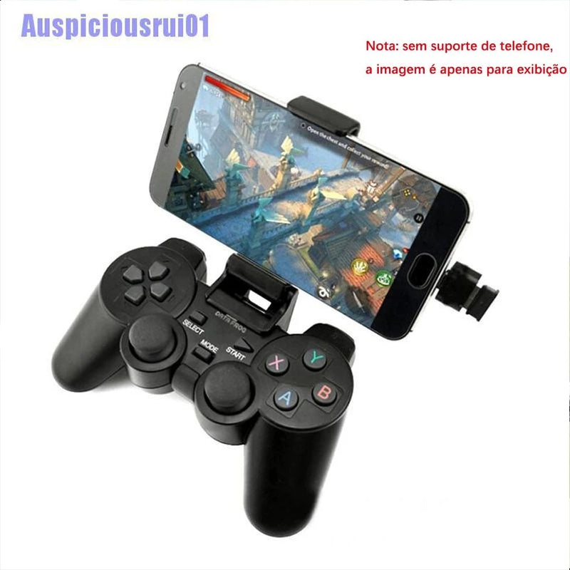 Controle De Jogo Sem Fio De 2.4Ghz Gamepad Para Ps3 Pc Tv celular Android